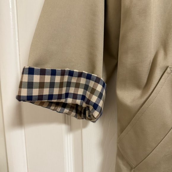 Sezane CLYDE Tailored Trench Coat 34 32 Light Beige - Picture 3 of 10